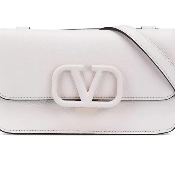 *SOLD* Valentino White Crossbody Belt Bag - Picture 2 of 12